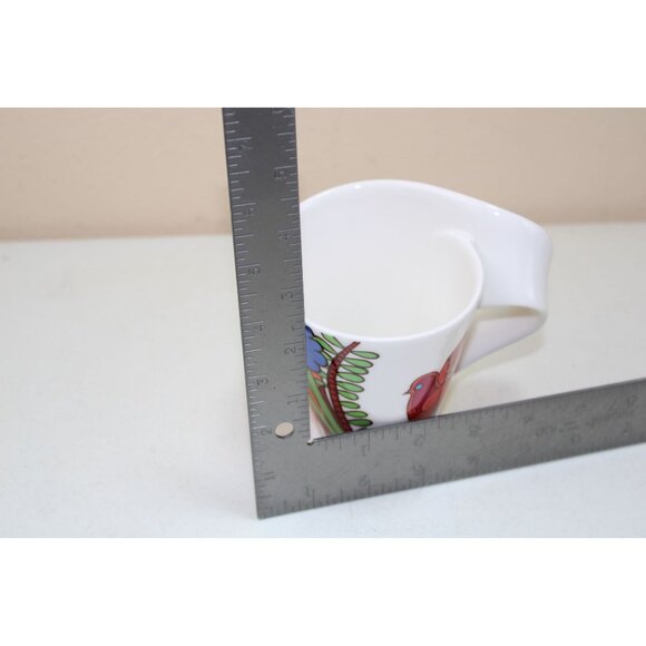 Villeroy & Boch Acapulco Mug rare Colorful Bird Coffee Tea 92001 - Picture 7 of 7